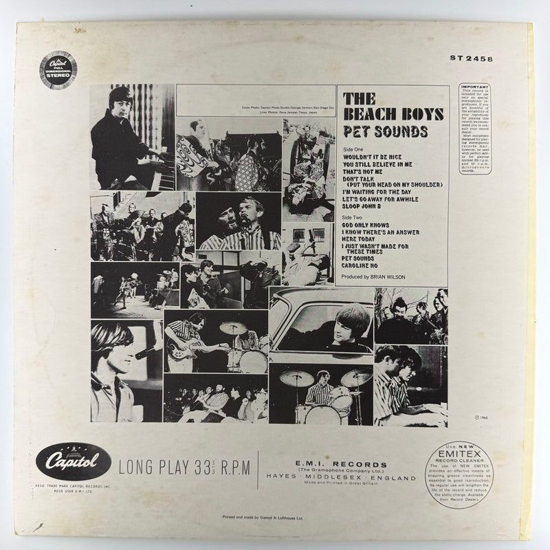 The Beach Boys: Pet Sounds - Good Plus (G+) / Very Good (VG)