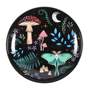 Round Dark Forest Print Trinket Dish - DD Music Geek