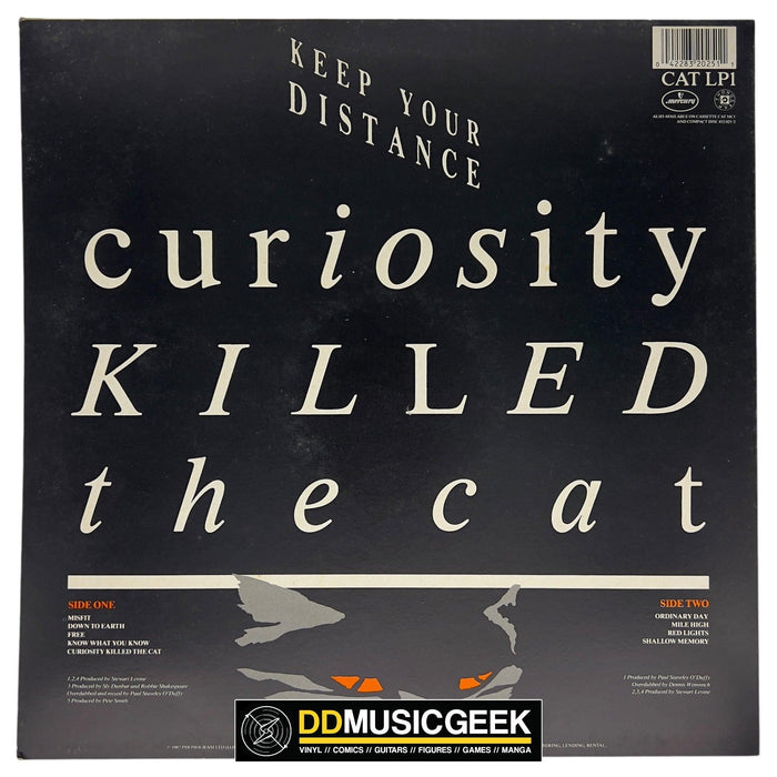 Curiosity Killed The Cat: Keep Your Distance [Preowned Vinyl] VG/VG+