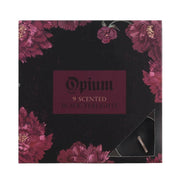 Pack of 9 Opium Scented Black Tealights - DD Music Geek