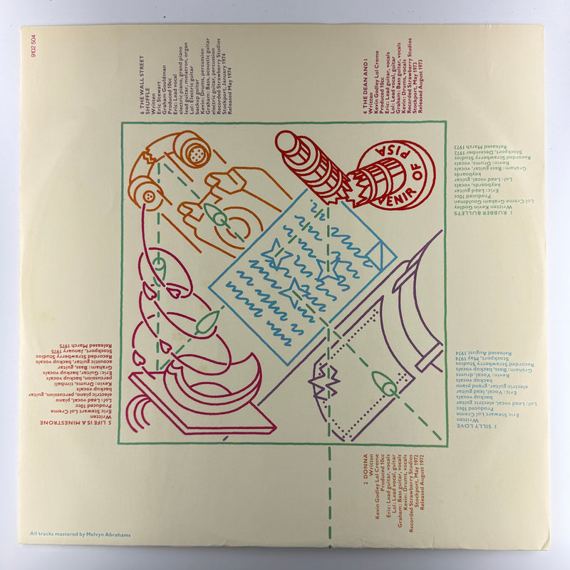 10cc: Greatest Hits 1972-1978 - Very Good Plus (VG+) / Very Good Plus (VG+)