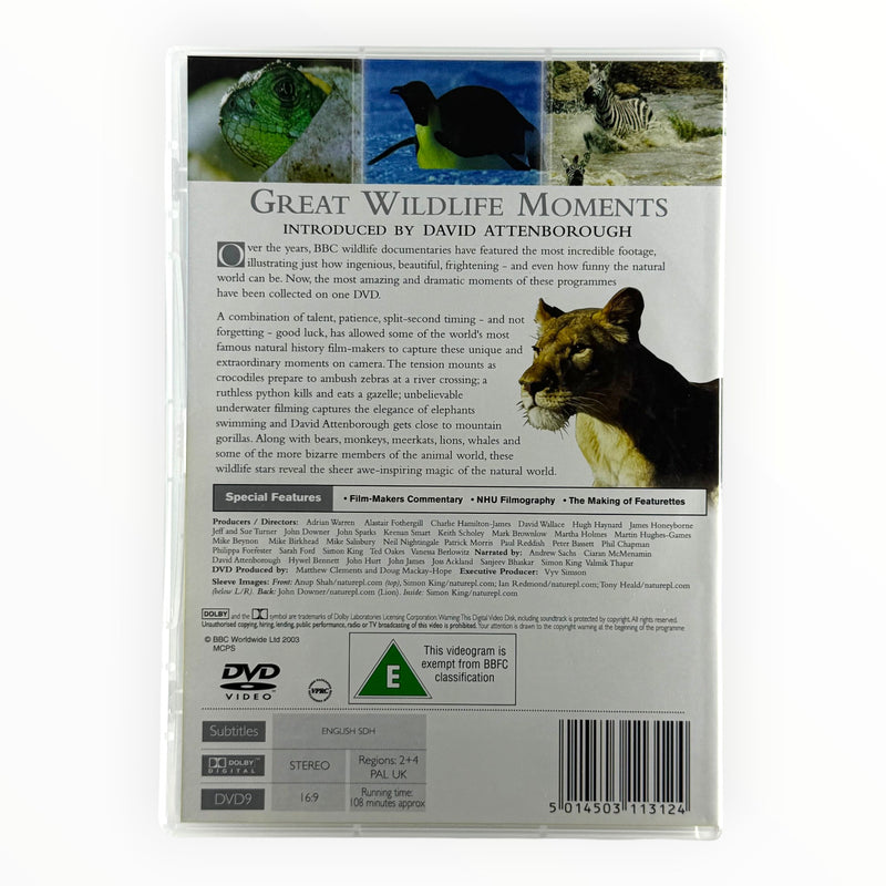 Great Wildlife Moments – DVD (Preowned)