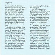 Eva Cassidy: Simply Eva (CD, Album) - DD Music Geek