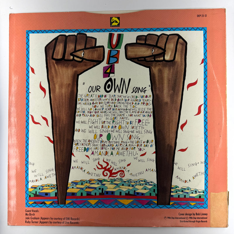 UB40: Sing Our Own Song - Very Good (VG) / Good Plus (G+)