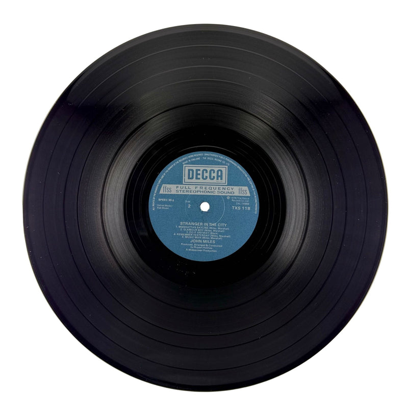 John Miles: Stranger In The City - Very Good Plus (VG+) / Very Good Plus (VG+)