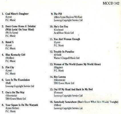 Loretta Lynn: Coal Miner's Daughter The Best Of Loretta Lynn (CD, Comp) - DD Music Geek