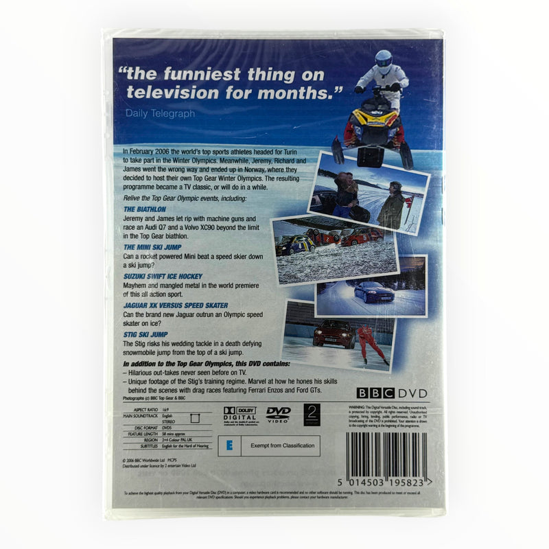 Top Gear: Winter Olympics – DVD (New)