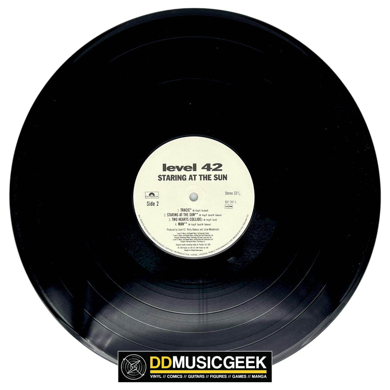 Level 42: Staring At The Sun (LP, Album) - DD Music Geek