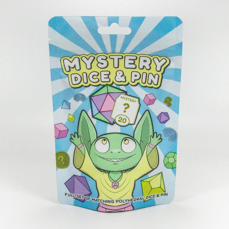 Mystery Dice & Pin Bag - DD Music Geek