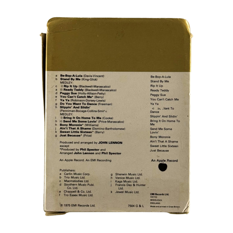John Lennon – Rock 'N' Roll (8-Track Cassette, UK, VG/VG)