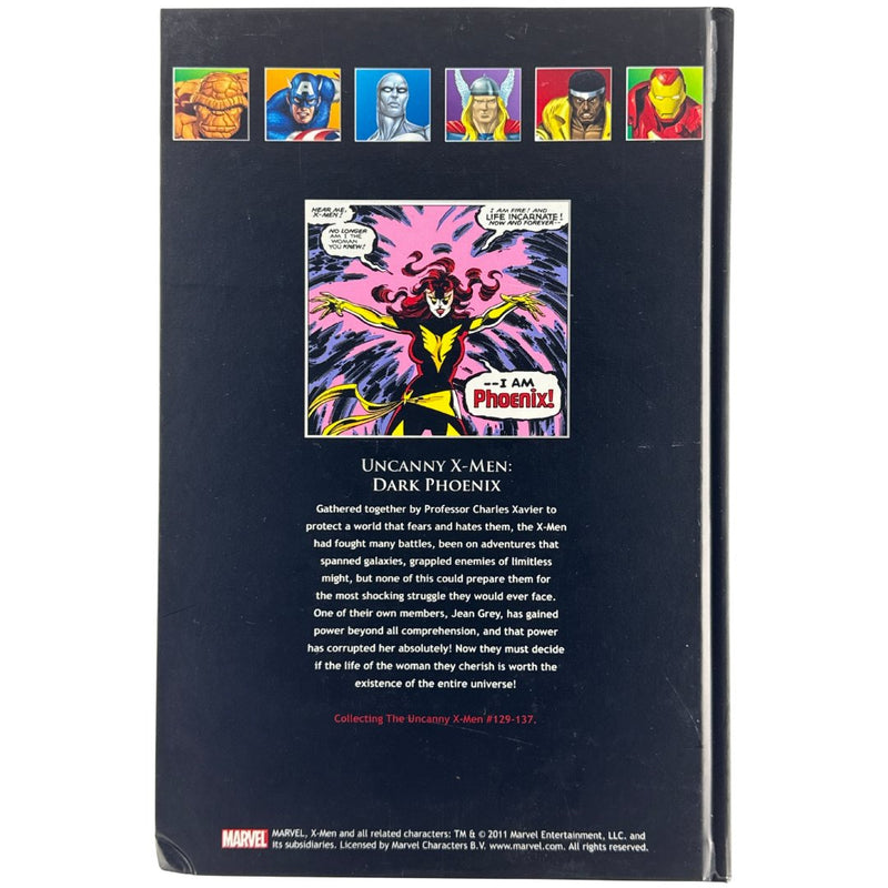 MARVEL - Uncanny X-Men: The Dark Phoenix Saga - Graphic Novel - Preowned - Back Cover
