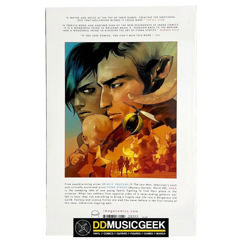 Saga, Vol. 1 by Brian K Vaughan, Fiona Staples - DD Music Geek