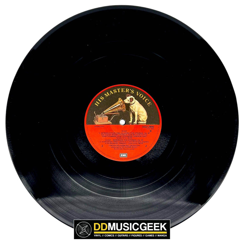 Elgar* - Paul Tortelier, London Philharmonic Orchestra, Sir Adrian Boult: Cello Concerto / Introduction & Allegro For Strings / Serenade For Strings (LP, RP) - DD Music Geek