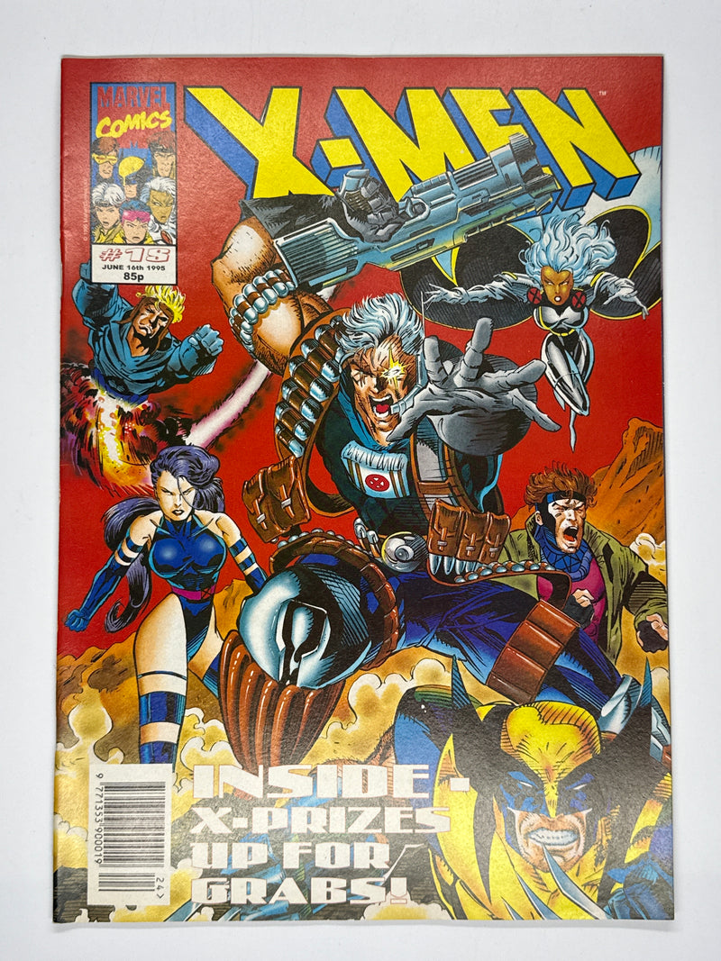 X-Men (UK) Vol 1 #18 Comic Book X-Cutioner's Song Series