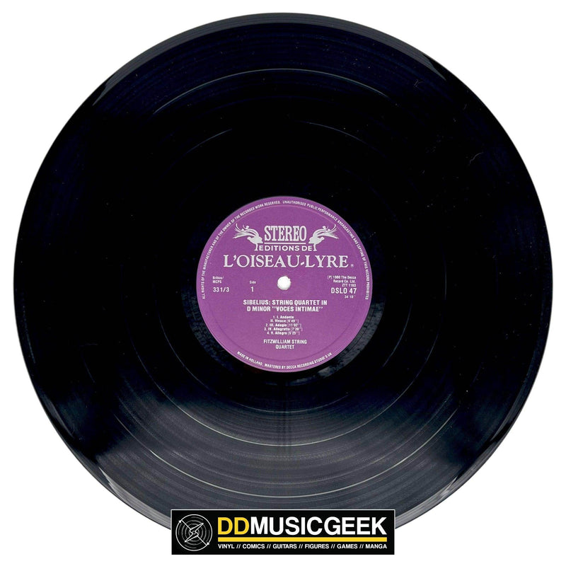 Sibelius* / Delius*, Fitzwilliam String Quartet: Quartets (LP) - DD Music Geek