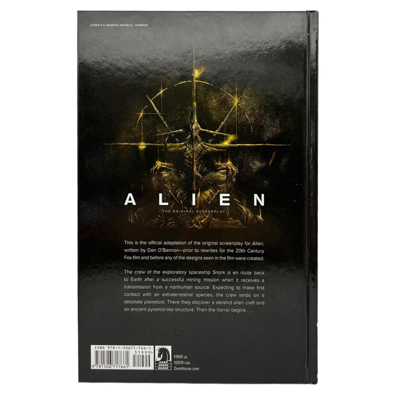 Alien: The Original Screenplay - Hardcover - HC [PREOWNED COMIC] - DD Music Geek