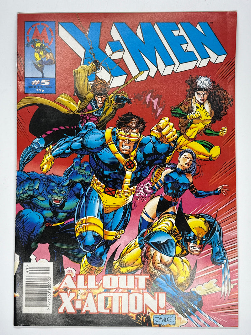 X-Men UK Volume 1 Issue 5 Marvel Comics Anthology Issue
