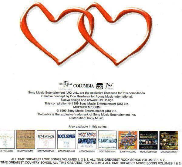 Various: The All Time Greatest Love Songs (2xCD, Comp) - DD Music Geek