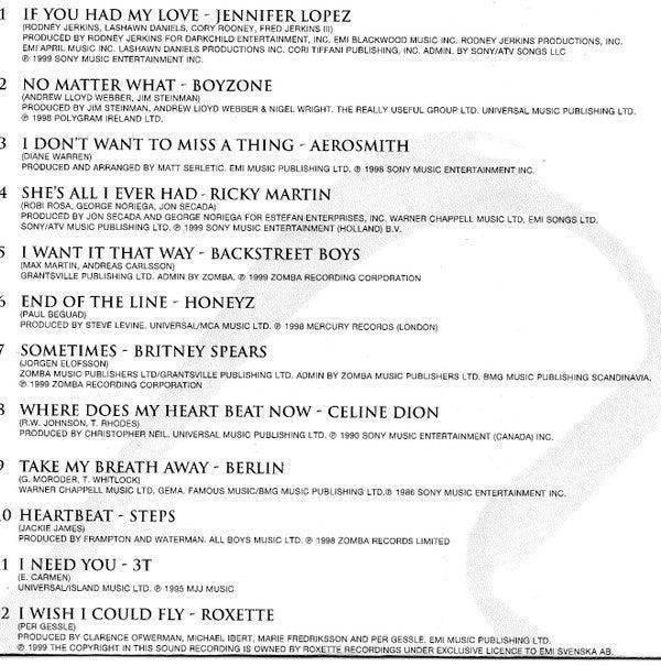 Various: The All Time Greatest Love Songs (2xCD, Comp) - DD Music Geek