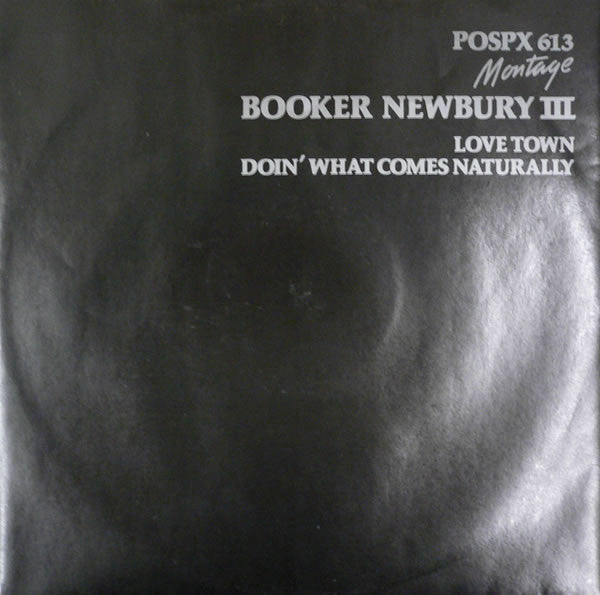 Booker Newberry III - Love Town / Doin' What Comes Naturally - 12" Single - Preowned