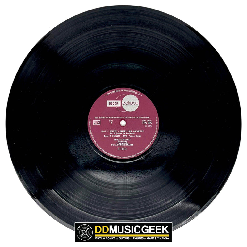 Debussy* - L'Orchestre De La Suisse Romande / Ansermet*: Images Pour Orchestre / Jeux - Poème Dansé (LP, Comp) - DD Music Geek