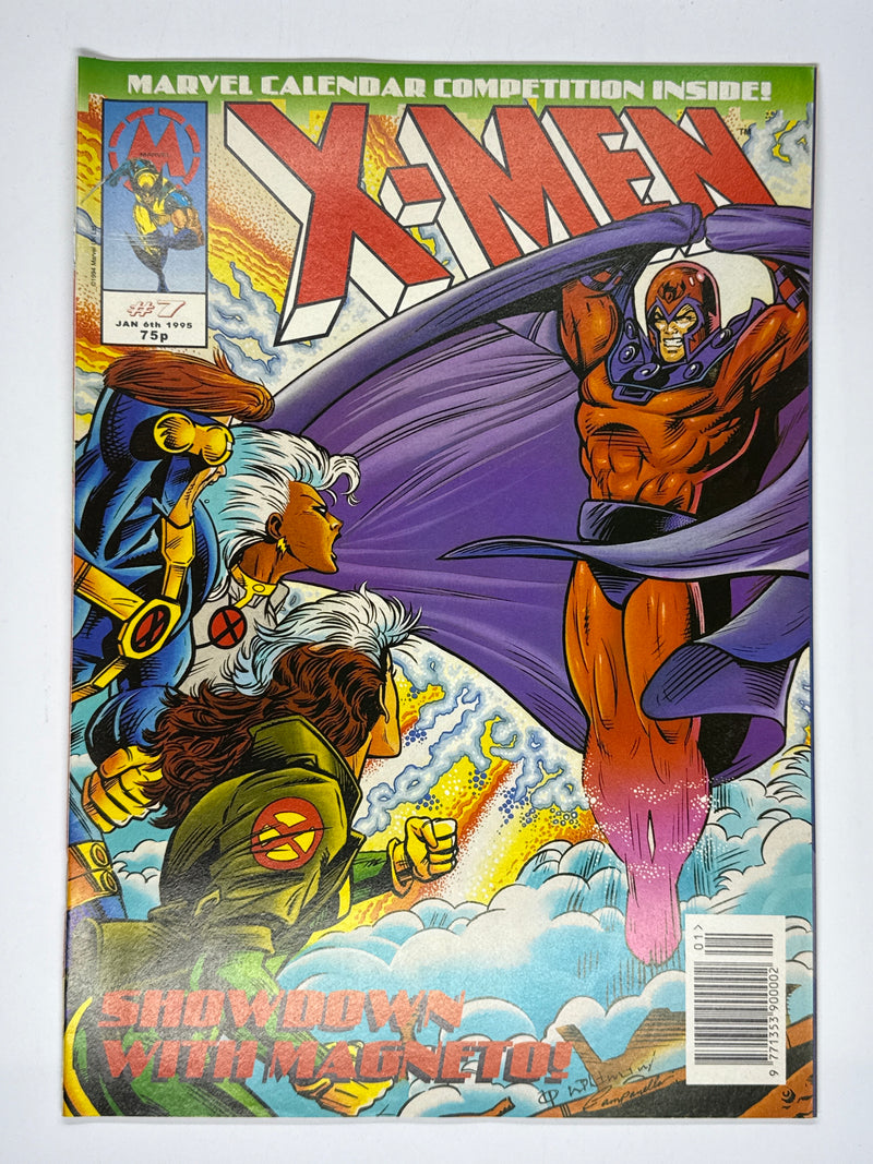 X-Men UK Volume 1 Issue 7 Marvel Comic Book 1995