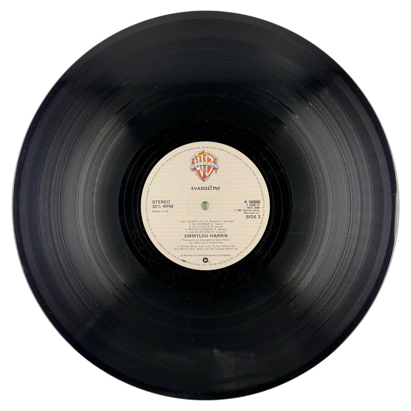 Emmylou Harris: Evangeline - Very Good Plus (VG+) / Very Good Plus (VG+)