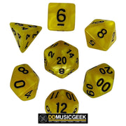 RPG Gaming Dice Set - DD Music Geek