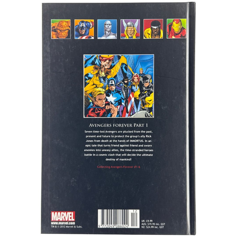 MARVEL - Avengers: Forever Part 1 - Graphic Novel - Preowned - Back Cover

