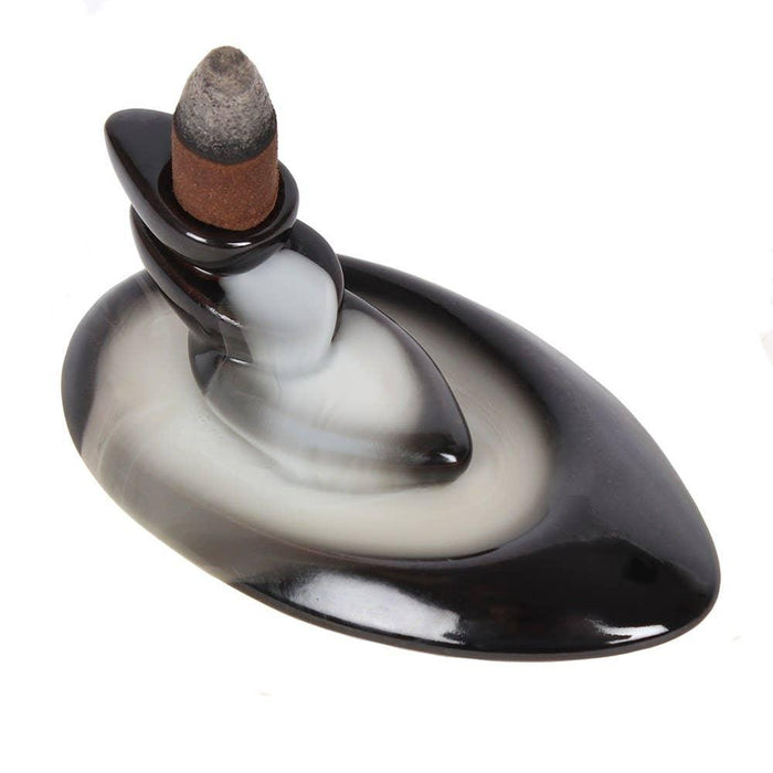 Small Pebbles Backflow Incense Burner