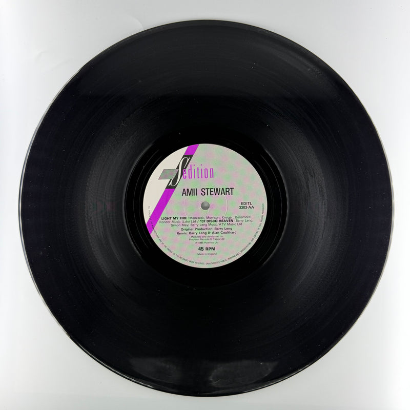 Amii Stewart: Knock On Wood / Ash 48 / Light My Fire / 137 Disco Heaven (New Remix) - Near Mint (NM or M-) / Very Good (VG)