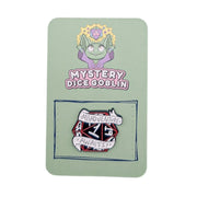 Misadventure Awaits Pin - DD Music Geek