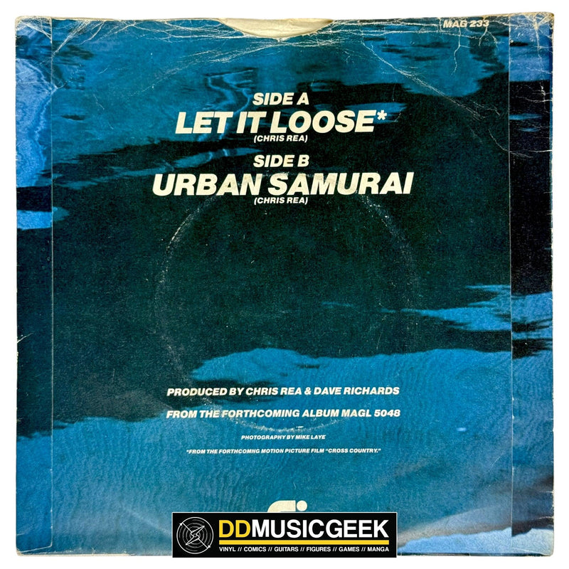 Chris Rea: Let It Loose (7", Single, Str) - DD Music Geek