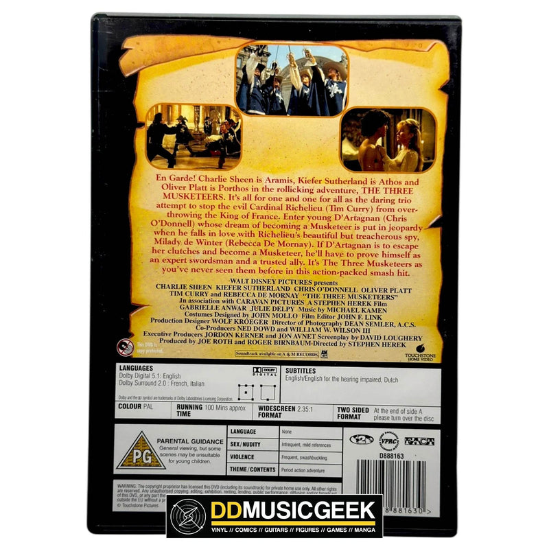 The Three Musketeers - DD Music Geek