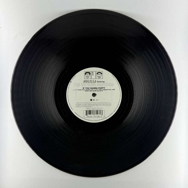 Molella featuring The Outhere Brothers: If You Wanna Party - Very Good (VG) / Good Plus (G+)