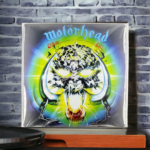 Album Cover Metal Sign: Motorhead - Over Kill - DD Music Geek