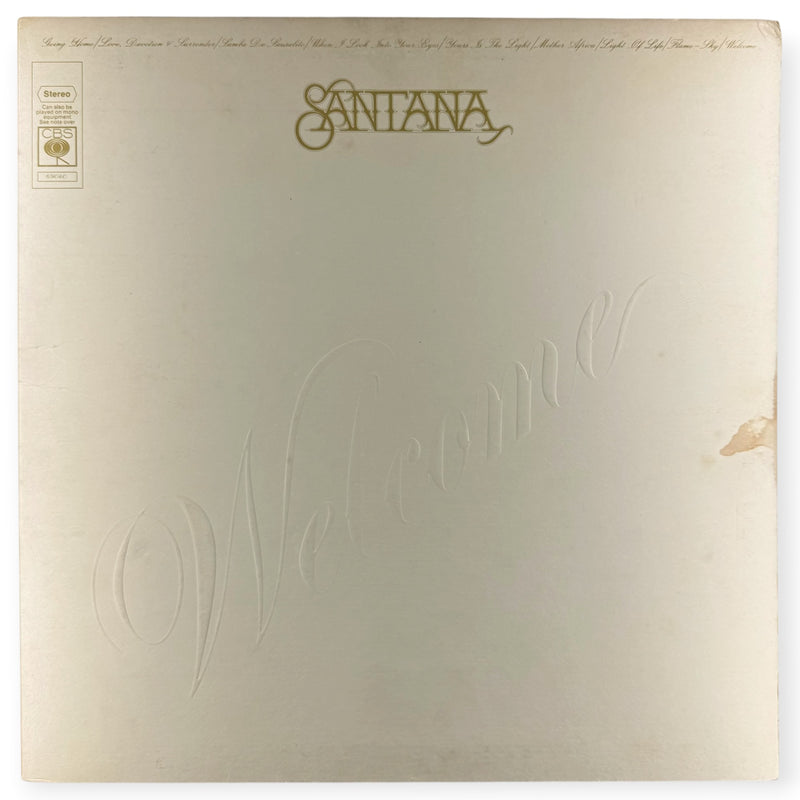 Santana - Welcome - Vinyl LP - Preowned
