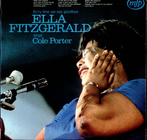 Ella Fitzgerald - Ev'ry Time We Say Goodbye, Ella Fitzgerald Sings Cole Porter - Vinyl LP - Preowned