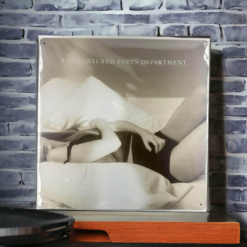 Album Cover Metal Sign: Taylor Swift - The Tortured Poets Department - DD Music Geek