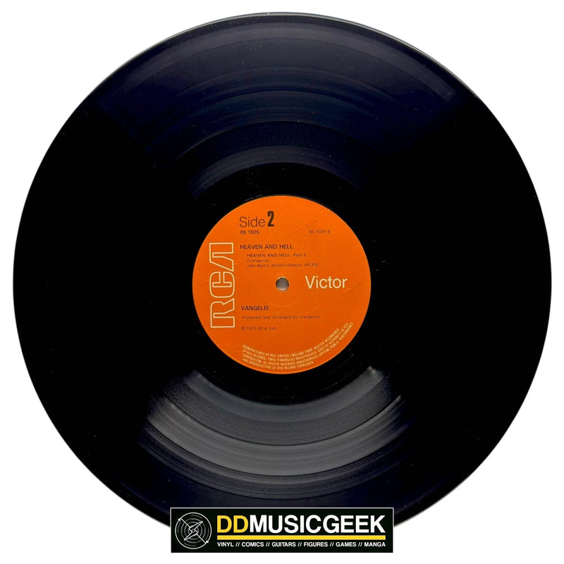 Vangelis: Heaven And Hell (LP, Album, Gat) - DD Music Geek