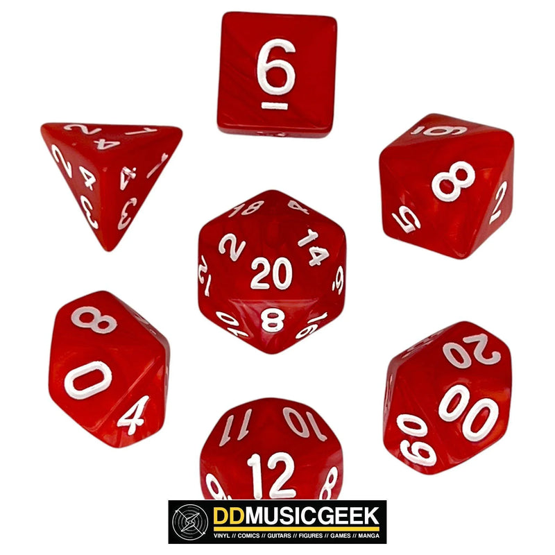 RPG Gaming Dice Set - DD Music Geek