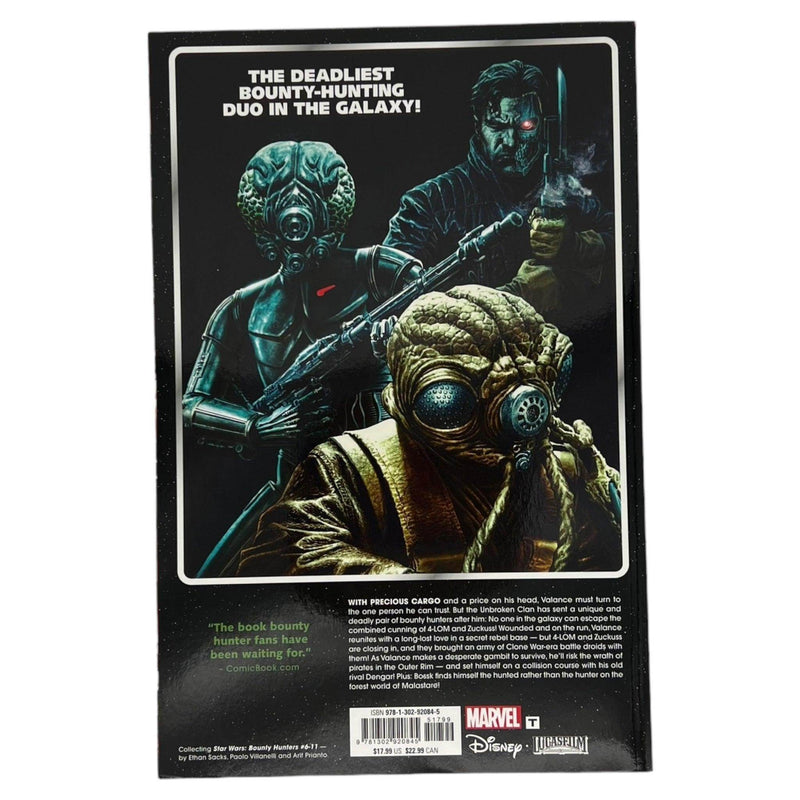 STAR WARS: BOUNTY HUNTERS VOL. 2 - TARGET VALANCE [PREOWNED TPB] - DD Music Geek