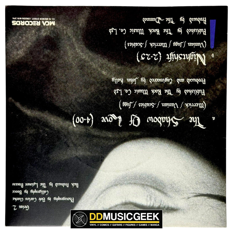 The Damned: The Shadow Of Love (Edition Première) (7", Single, Gat) - DD Music Geek