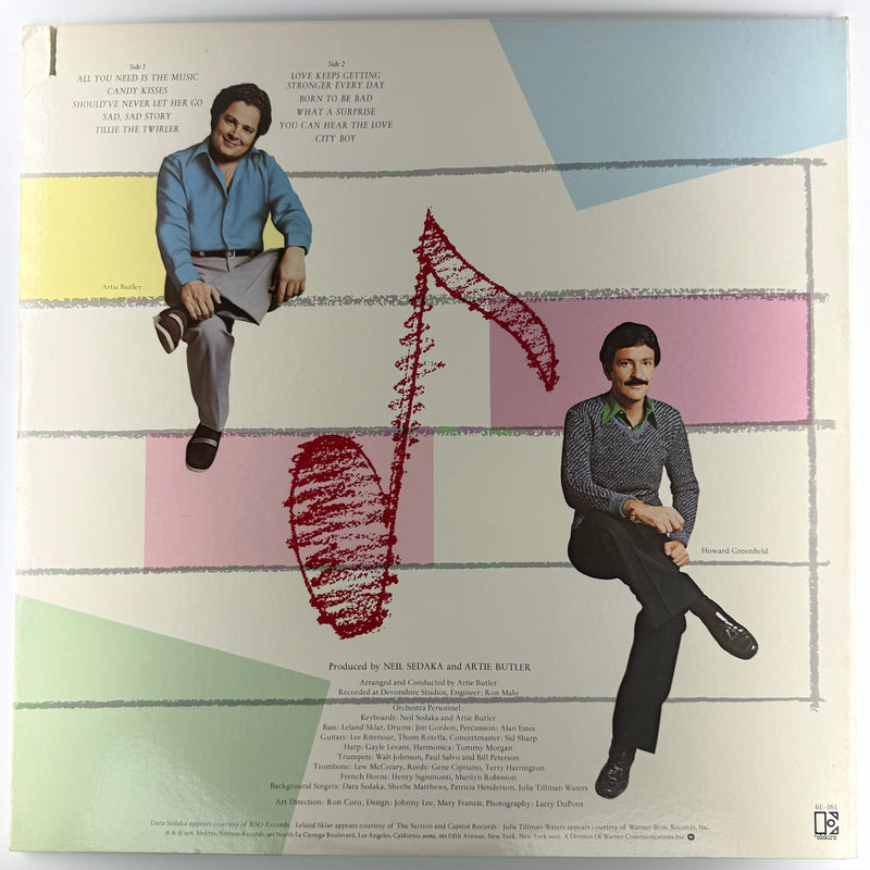 Neil Sedaka: All You Need Is The Music - Near Mint (NM or M-) / Very Good (VG)