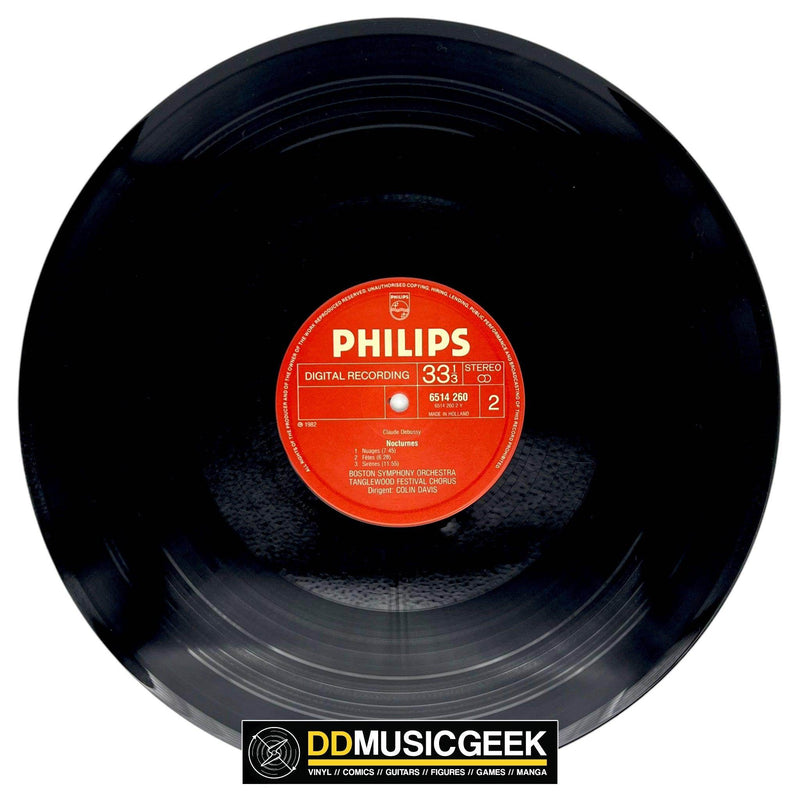 Debussy* – Boston Symphony Orchestra, Sir Colin Davis: La Mer / Trois Nocturnes (LP) - DD Music Geek