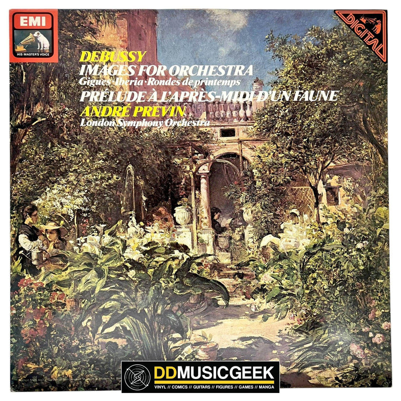 Debussy* - André Previn, London Symphony Orchestra: Images For Orchestra / Prélude À L'Apres-Midi D'un Faune (LP, RE) - DD Music Geek