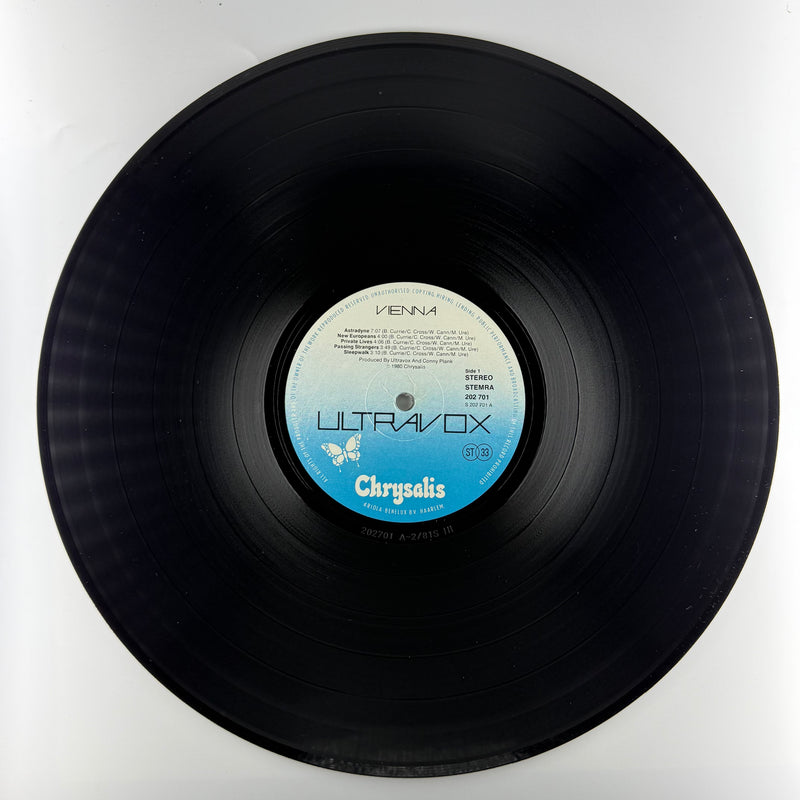 Ultravox: Vienna - Very Good Plus (VG+) / Fair (F)