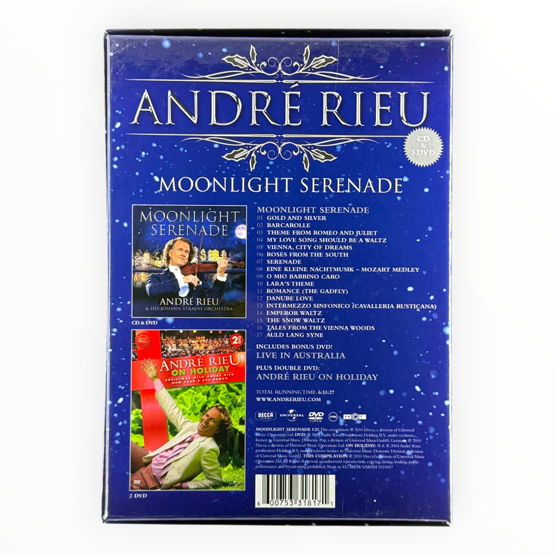 André Rieu: Moonlight Serenade – Gift Edition DVD & CD Box Set (Preowned)