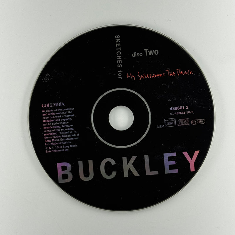 Jeff Buckley: Sketches For My Sweetheart The Drunk - Very Good Plus (VG+) / Very Good Plus (VG+)
