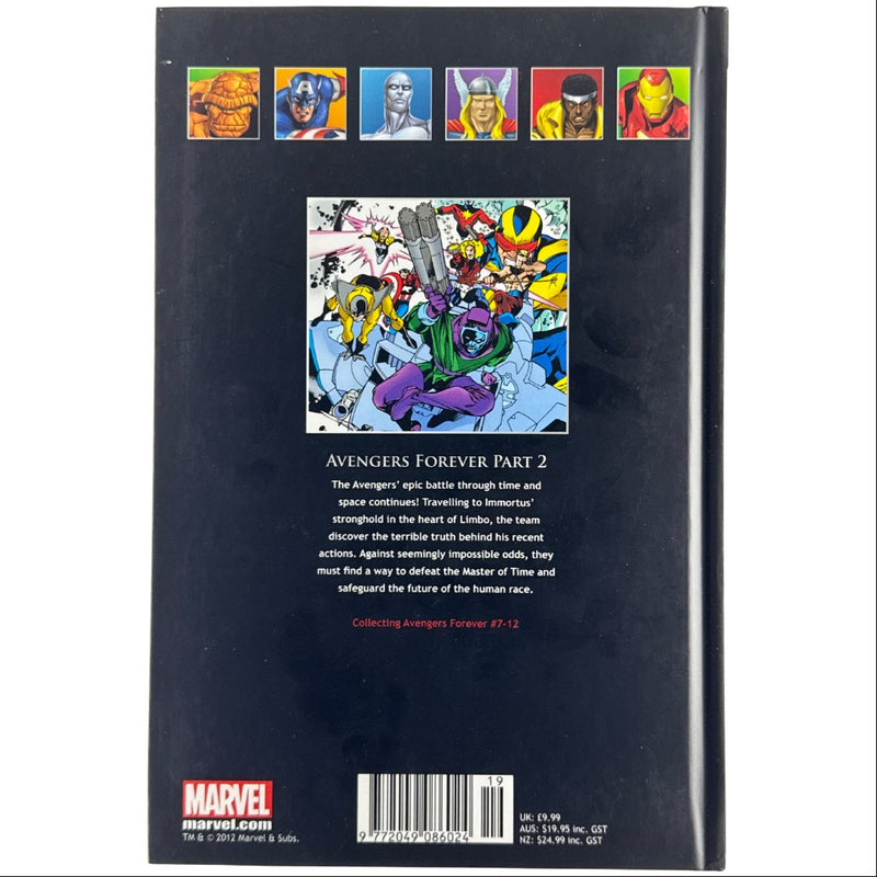 MARVEL - Avengers: Forever Part 2 - Graphic Novel - Preowned - Back Cover
